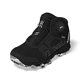 adidas Terrex BOA Mid RAIN.RDY Hiking Shoes-High (Non-Football), core Black/FTWR White/Grey Three, 36 2/3 EU