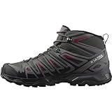 Salomon X Ultra Pioneer Mid Gore-Tex Herren Wanderschuhe, Alle Wetterbedingungen, Sicherer Fußhalt, Stabil und gedämpft, Peat, 42 2/3