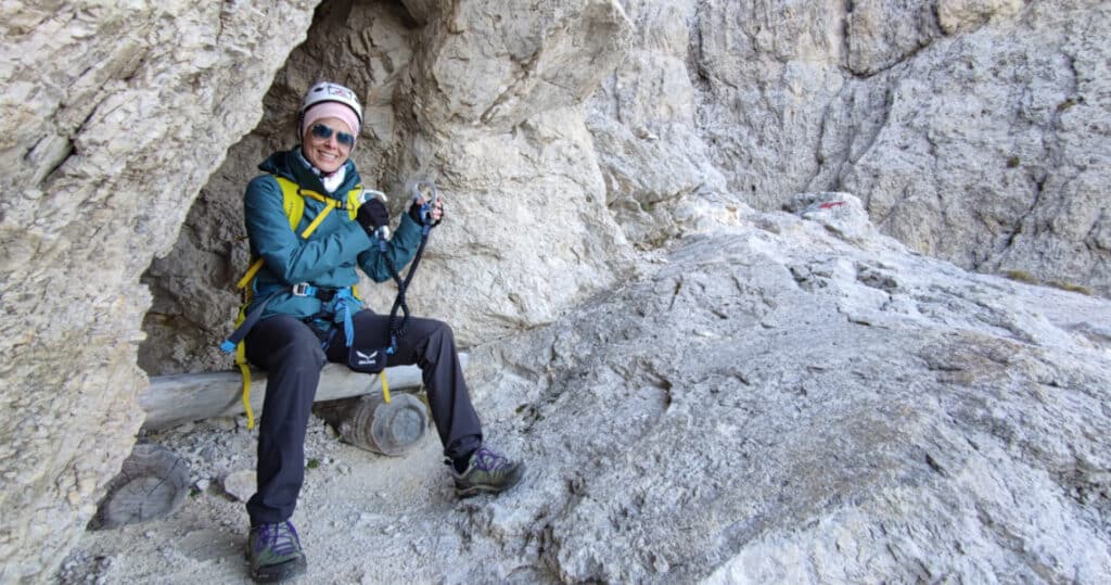 Ohne die richtige Ausrüstung darf ein Klettersteig nicht betreten werden