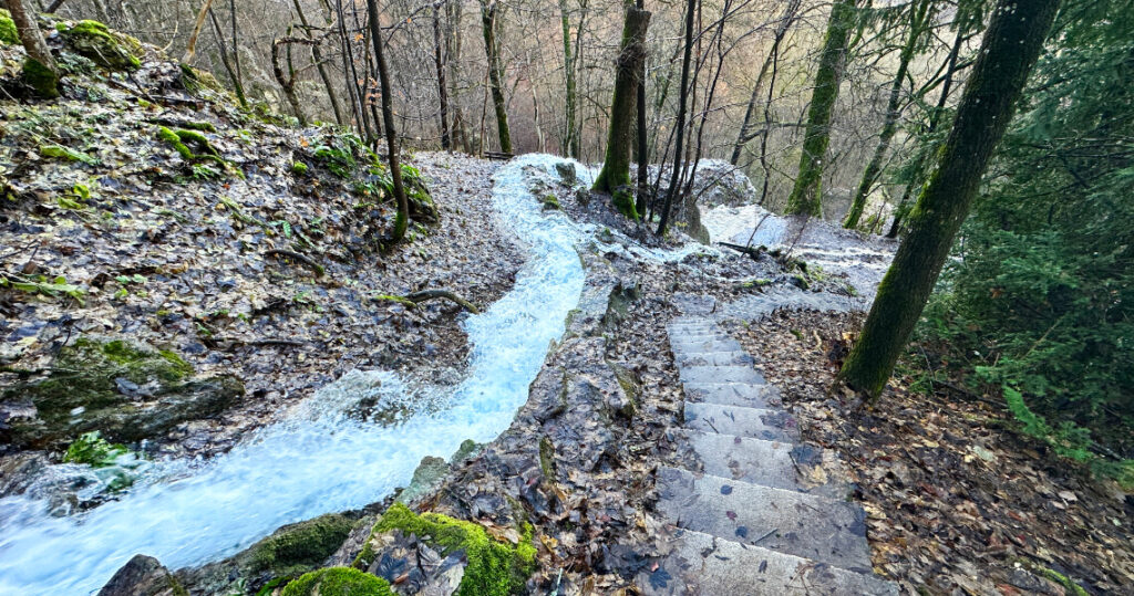 Der Gütersteiner Wasserfall