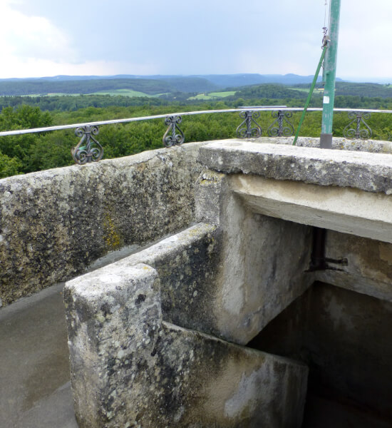 Aussichtsturm Hohe Warte - Aussicht