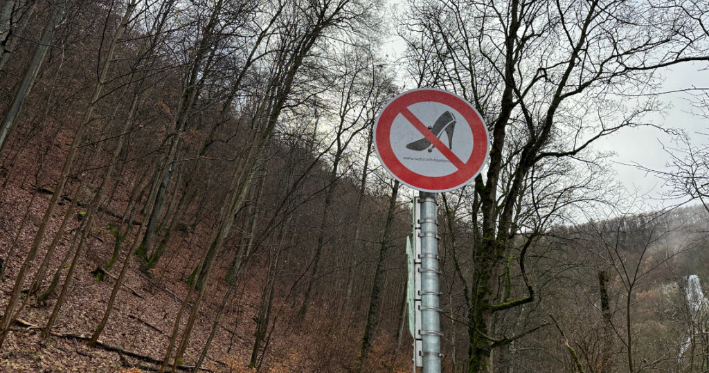 Im Ländle gibt’s halt ein Schild für alles... :-)